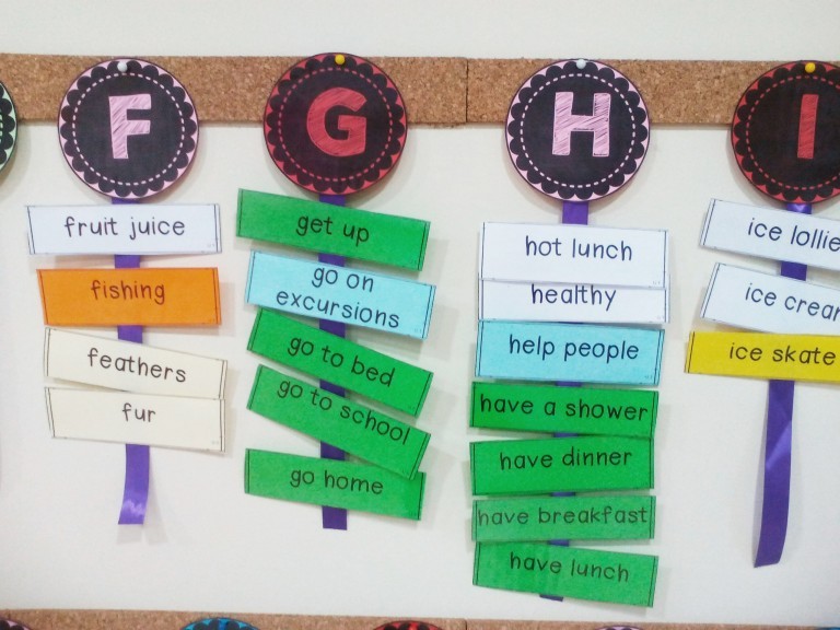 WORD WALL Golden Gate Idiomas